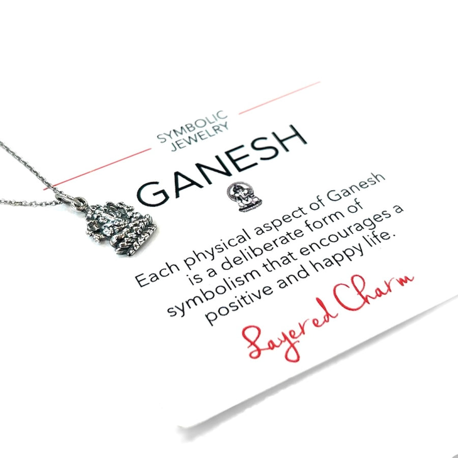 Oxidized Ganesh Necklace