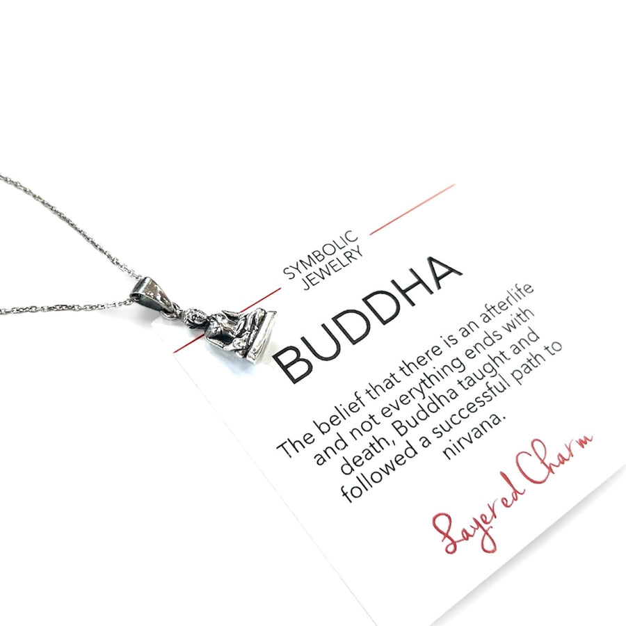 Sitting Buddha 16mm Necklace