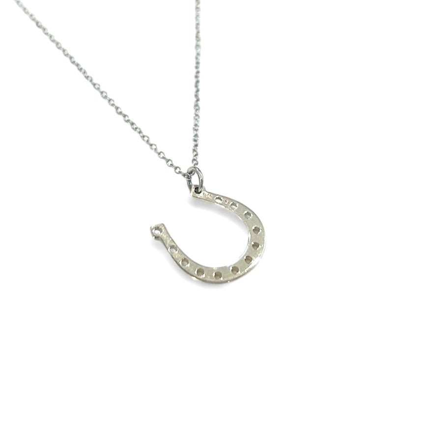 Lucky Angled Horseshoe Necklace