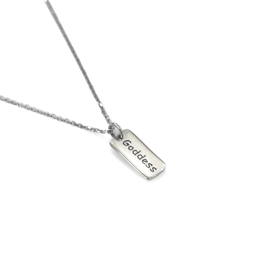 Goddess Sterling Silver Necklace