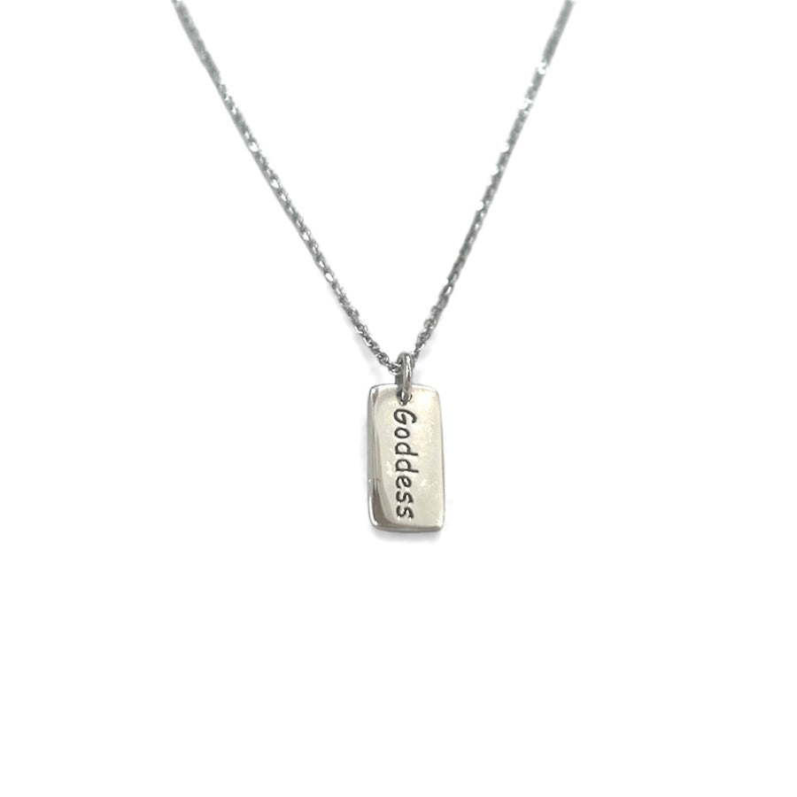 Goddess Sterling Silver Necklace