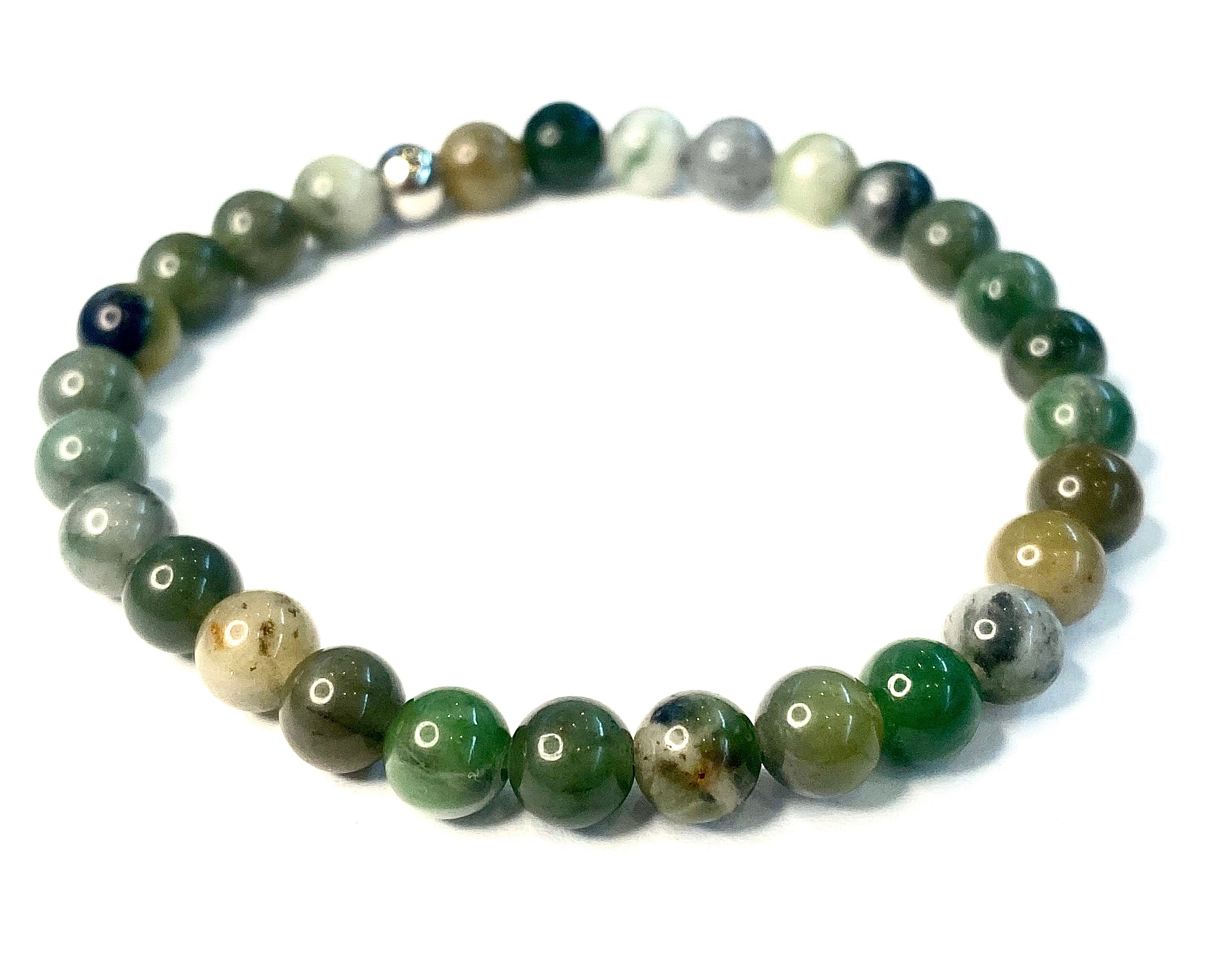 Nephrite Jade Stone Bracelet