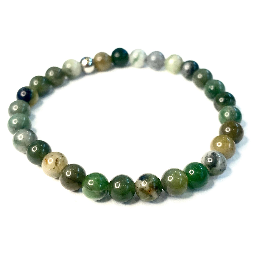 Nephrite Jade Stone Bracelet