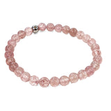 Strawberry Quartz Stone Bracelet