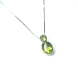 Oval Slider Gemstone Necklace