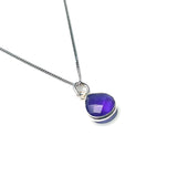 14mm Drop Gemstone Necklace