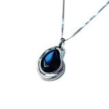 Oval Free-Form Gemstone Necklace