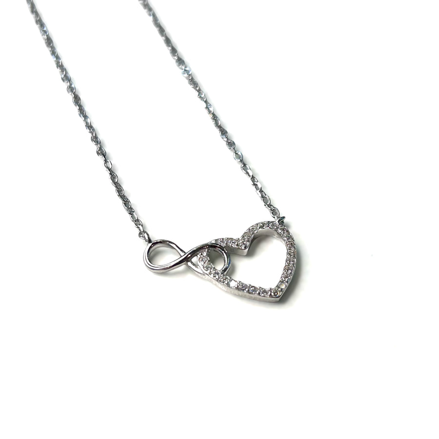 Infinity Connected Heart Necklace