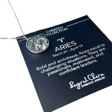 Aries Double-Sided Coin Zodiac Necklace