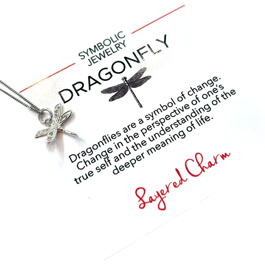 Small Dragonfly Necklace