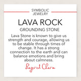 Lava Rock Stone Bracelet