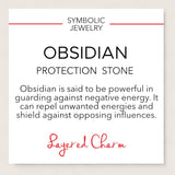 Obsidian Stone Bracelet