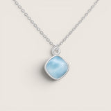 Ocean Mist Larimar Necklace
