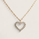 Radiant Heart – Sterling Silver Necklace