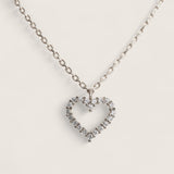 Radiant Heart – Sterling Silver Necklace