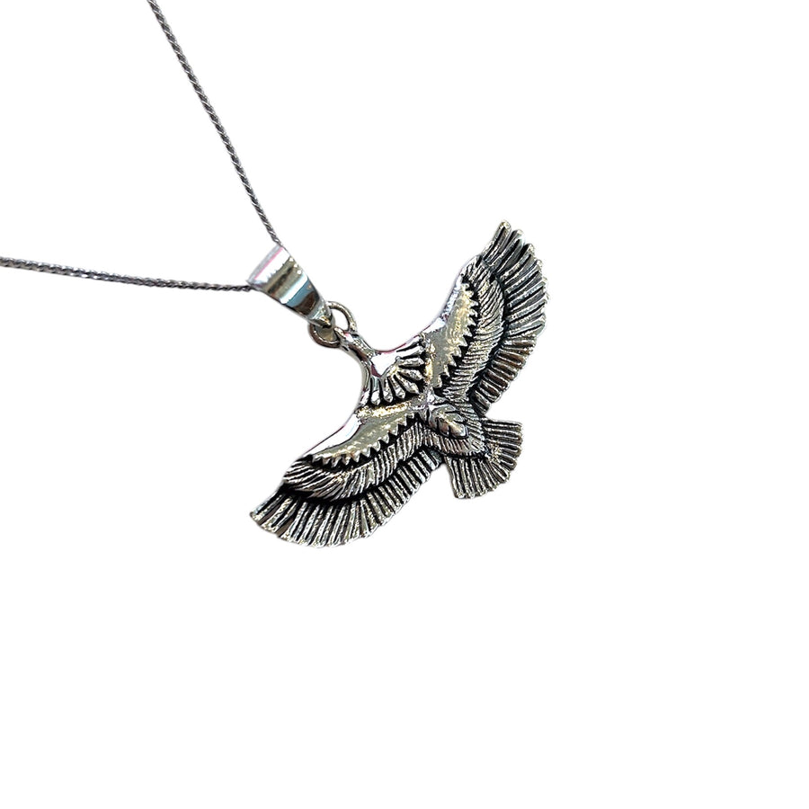 Eagle Facing Up Necklace