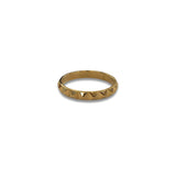 Steel Divot Thin Ring