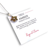 Flower Amber Necklace