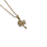 Gold and Silver Tree of Life Necklace