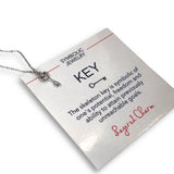 Small Heart Key Necklace