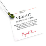 Oval Slider Gemstone Necklace