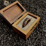 Steel Damascus-Pattern Galaxy Ring