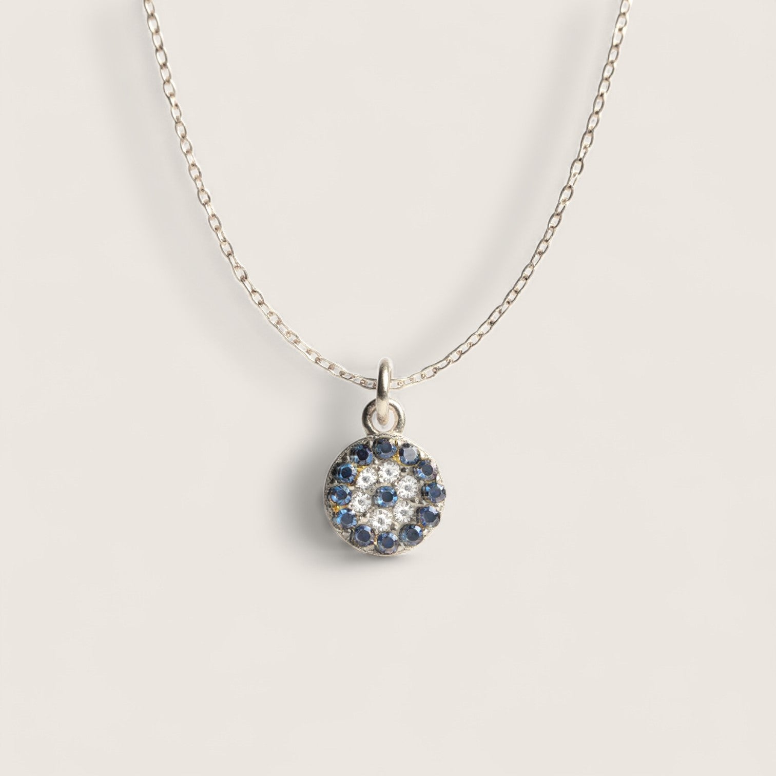 Guardian Gaze - Evil Eye Round Necklace