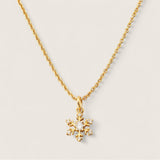Winter Radiance - Snowflake Necklace