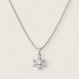 Winter Radiance - Snowflake Necklace