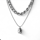 Molten Arc Duo Necklace