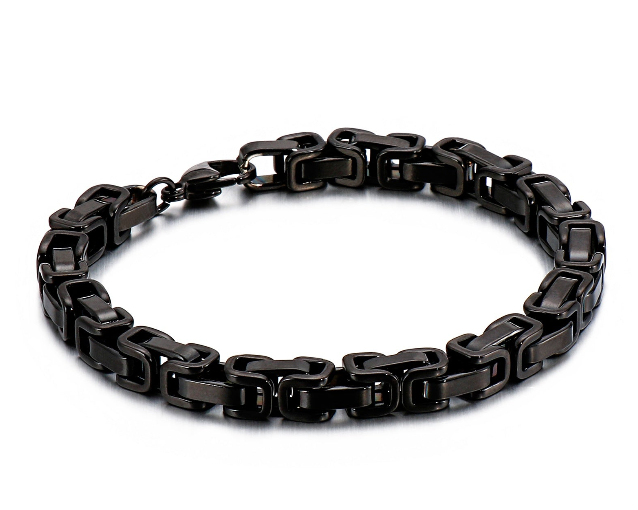 Steel Byzantine Bracelet