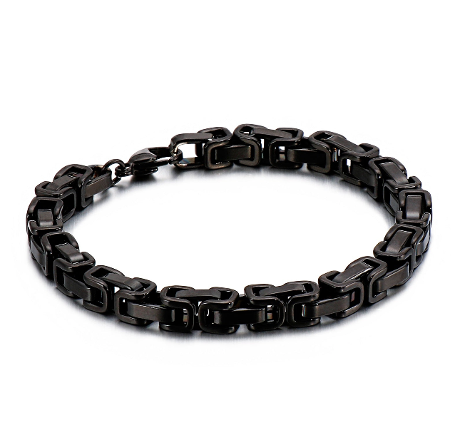 Steel Byzantine Bracelet