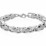 Steel Byzantine Bracelet