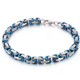 Steel Byzantine Bracelet