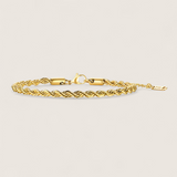 The Serene Twist Rope Bracelet