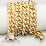 The Avalanche – 12.5 mm Iced Curb Chain