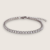 The Icefall – Stainless Steel Tennis Bracelet
