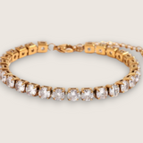 The Icefall – Stainless Steel Tennis Bracelet