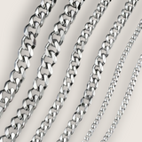 The Ironclad –  Steel Cuban Curb Chain