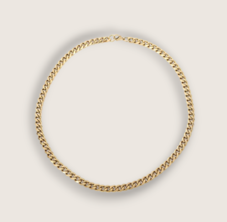 The Ironclad –  Steel Cuban Curb Chain