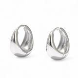 The Elysian – Steel Huggie Hoops