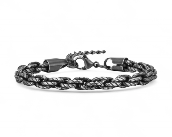 The Vanguard – 6 mm Cuban Rope Bracelet