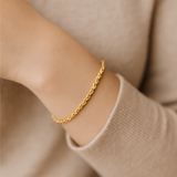 The Serene Twist Rope Bracelet