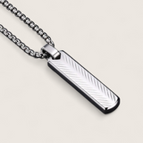 The Axis – Steel Bar Necklace