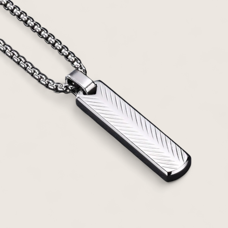The Axis – Steel Bar Necklace