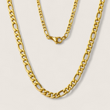 The Pulse -  Figaro Steel Chain Necklace