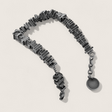 The Relic – Antique-Geometric Steel Bracelet