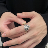 Starbreaker Ring - Statement Star Steel Ring