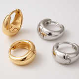 The Elysian – Steel Huggie Hoops