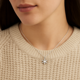 Winter Radiance - Snowflake Necklace
